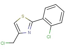 4-(chloromethyl)-2-(2-chlorophenyl)-1,3-thiazole