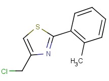 4-(chloromethyl)-2-(2-methylphenyl)-1,3-thiazole