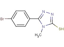 5-(4-bromophenyl)-4-methyl-4H-1,2,4-triazole-3-thiol