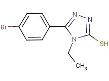 5-(4-bromophenyl)-4-ethyl-4H-1,2,4-triazole-3-thiol