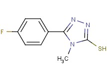 5-(4-fluorophenyl)-4-methyl-4H-1,2,4-triazole-3-thiol