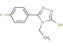 4-ethyl-5-(4-fluorophenyl)-4H-1,2,4-triazole-3-thiol