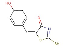 (5E)-5-(4-hydroxybenzylidene)-2-mercapto-1,3-thiazol-4(5H)-one