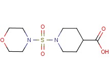 1-(morpholin-4-ylsulfonyl)piperidine-4-carboxylic acid