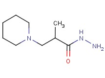 2-methyl-3-piperidin-1-ylpropanohydrazide