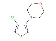 4-(4-chloro-1,2,5-thiadiazol-3-yl)morpholine