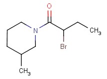 1-(2-bromobutanoyl)-3-methylpiperidine