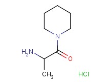 [1-methyl-2-oxo-2-(1-piperidinyl)ethyl]amine hydrochloride