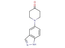 1-(1H-indazol-5-yl)piperidin-4-one