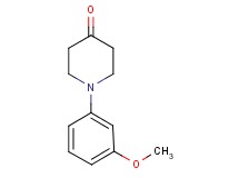 1-(3-methoxyphenyl)piperidin-4-one