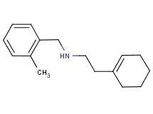 (2-cyclohex-1-en-1-ylethyl)(2-methylbenzyl)amine