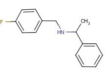 (4-fluorobenzyl)(1-phenylethyl)amine