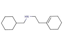 (2-cyclohex-1-en-1-ylethyl)(cyclohexylmethyl)amine