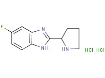 5-fluoro-2-(2-pyrrolidinyl)-1H-benzimidazole dihydrochloride