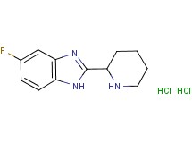 5-fluoro-2-(2-piperidinyl)-1H-benzimidazole dihydrochloride