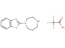 2-(1,4-diazepan-1-yl)-1,3-benzothiazole trifluoroacetate