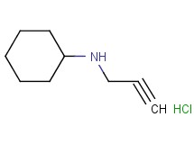 N-2-propyn-1-ylcyclohexanamine hydrochloride