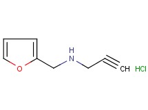 N-(2-furylmethyl)-2-propyn-1-amine hydrochloride
