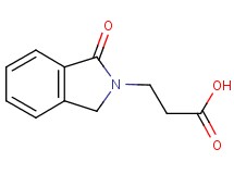 3-(1-oxo-1,3-dihydro-2H-isoindol-2-yl)propanoic acid