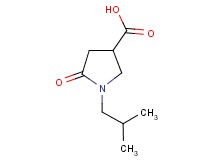1-isobutyl-5-oxopyrrolidine-3-carboxylic acid