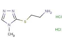 2-[(4-methyl-4H-1,2,4-triazol-3-yl)thio]ethanamine dihydrochloride