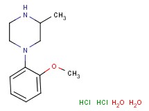 1-(2-methoxyphenyl)-3-methylpiperazine dihydrochloride dihydrate 1-(2-methoxyphenyl)-3-methylpiperazine dihydrochloride dihydrate