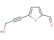5-(3-hydroxyprop-1-yn-1-yl)thiophene-2-carbaldehyde