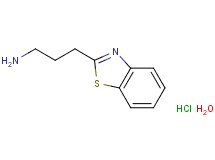 [3-(1,3-benzothiazol-2-yl)propyl]amine hydrochloride hydrate