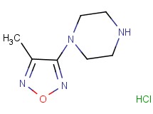 1-(4-methyl-1,2,5-oxadiazol-3-yl)piperazine hydrochloride