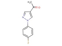 1-[1-(4-fluorophenyl)-1H-pyrazol-4-yl]ethanone