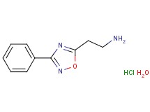 [2-(3-phenyl-1,2,4-oxadiazol-5-yl)ethyl]amine hydrochloride hydrate