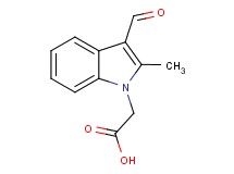 (3-formyl-2-methyl-1H-indol-1-yl)acetic acid