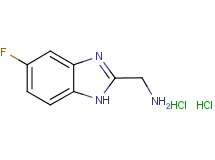 [(5-fluoro-1H-benzimidazol-2-yl)methyl]amine dihydrochloride