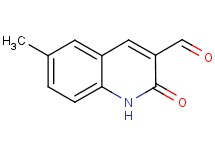 6-methyl-2-oxo-1,2-dihydroquinoline-3-carbaldehyde