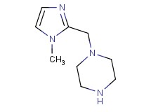 1-[(1-methyl-1H-imidazol-2-yl)methyl]piperazine