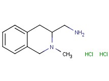 [(2-methyl-1,2,3,4-tetrahydro-3-isoquinolinyl)methyl]amine dihydrochloride