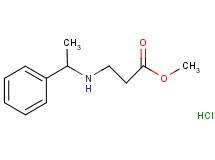 methyl N-(1-phenylethyl)-beta-alaninate hydrochloride