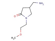 4-(aminomethyl)-1-(2-methoxyethyl)pyrrolidin-2-one