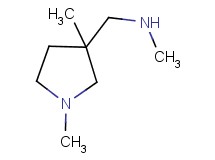 1-(1,3-dimethylpyrrolidin-3-yl)-N-methylmethanamine