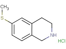 6-(methylthio)-1,2,3,4-tetrahydroisoquinoline hydrochloride