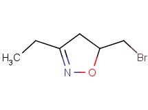 5-(bromomethyl)-3-ethyl-4,5-dihydroisoxazole