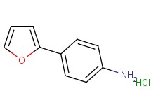 [4-(2-furyl)phenyl]amine hydrochloride