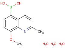 (8-methoxy-2-methyl-5-quinolinyl)boronic acid trihydrate