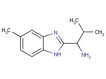 2-methyl-1-(5-methyl-1H-benzimidazol-2-yl)propan-1-amine