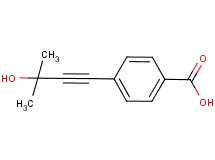 4-(3-hydroxy-3-methylbut-1-yn-1-yl)benzoic acid