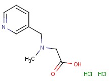 N-methyl-N-(3-pyridinylmethyl)glycine dihydrochloride