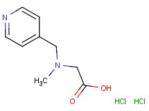 N-methyl-N-(4-pyridinylmethyl)glycine dihydrochloride