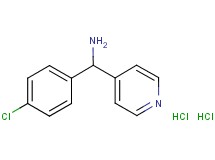 [(4-chlorophenyl)(4-pyridinyl)methyl]amine dihydrochloride