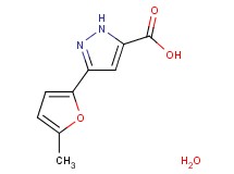 3-(5-methyl-2-furyl)-1H-pyrazole-5-carboxylic acid hydrate