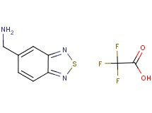 (2,1,3-benzothiadiazol-5-ylmethyl)amine trifluoroacetate
